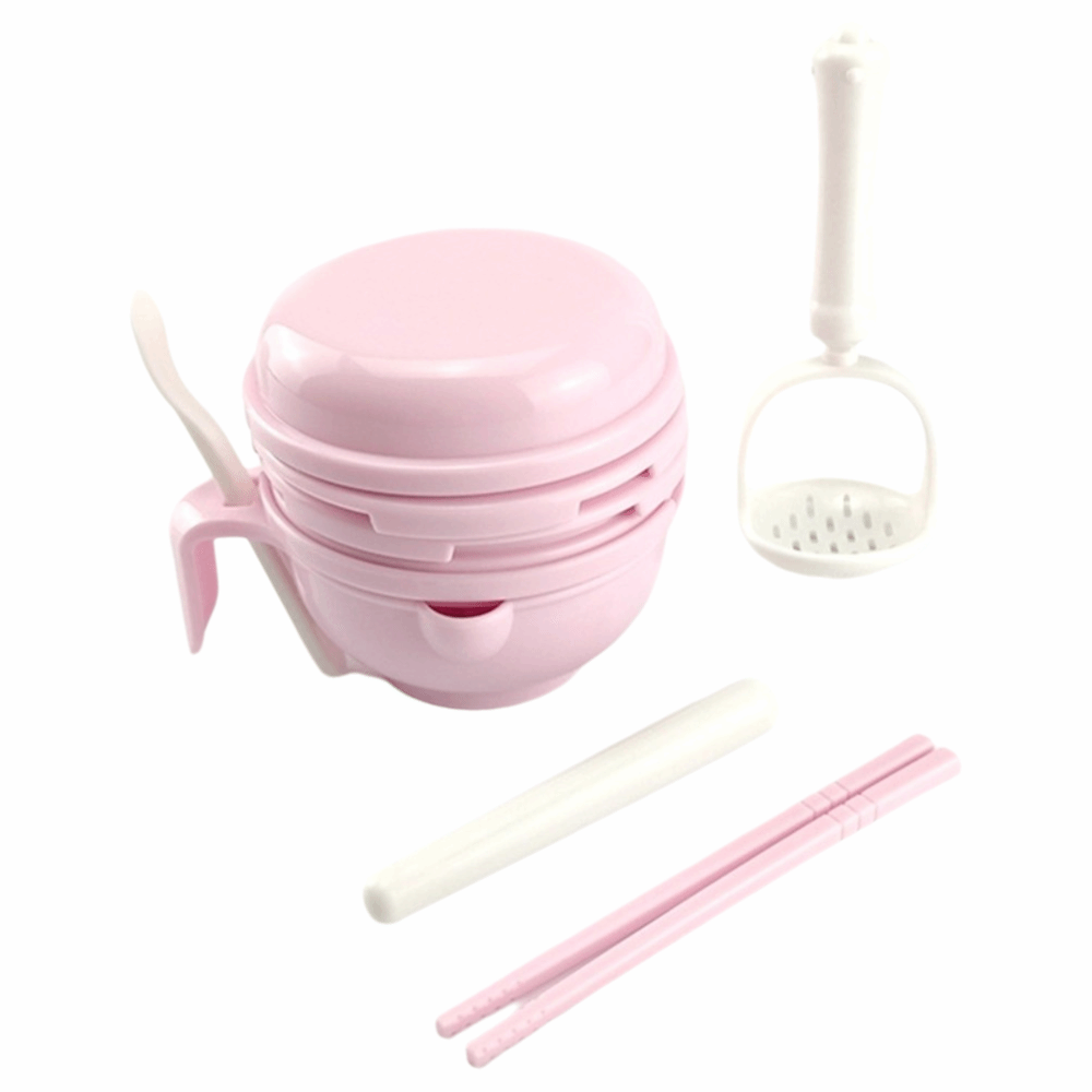 Baby Food Grinding Bowl - 無地ベビーフードグラインダーボウル手作り多機能手動グラインダー使いやすい手動操作野菜グラインダー
