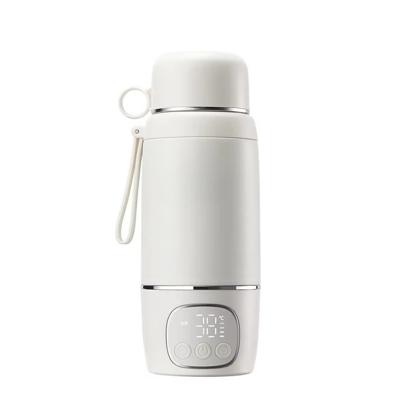 Baby Food Warmer Portable - ポータブルワイヤレスサーモスタット式ケトル、高品質専用ボトルウォーマー、家庭用ベビーフードプロセッサー付き