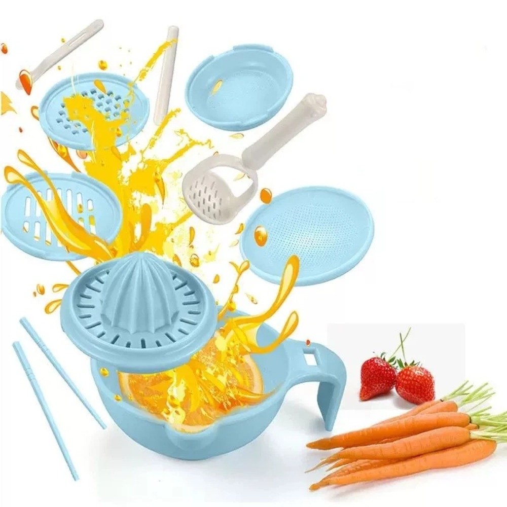 Baby Food Grinding Bowl - 無地ベビーフードグラインディングボウル手作り多機能フルーツピューレグレーター使いやすい手動操作野菜グラインダー