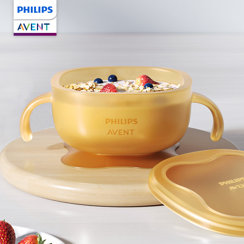 Silicone Suction Bowl - シリコン製の食品容器,シリカゲル,大きな吸引力,子供用食器