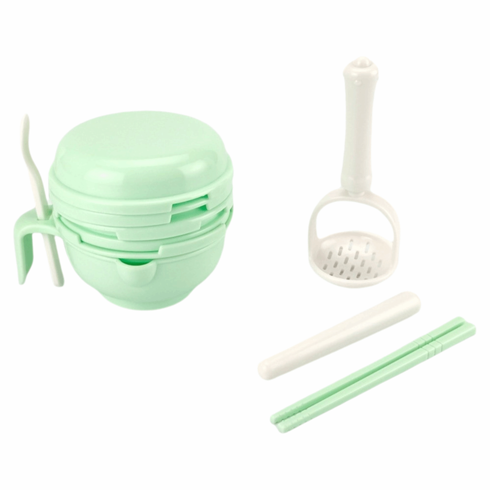 Baby Food Grinding Bowl - 無地ベビーフードグラインディングボウル多機能使いやすい手動グラインダー手作り手動操作フルーツピューレグレーター