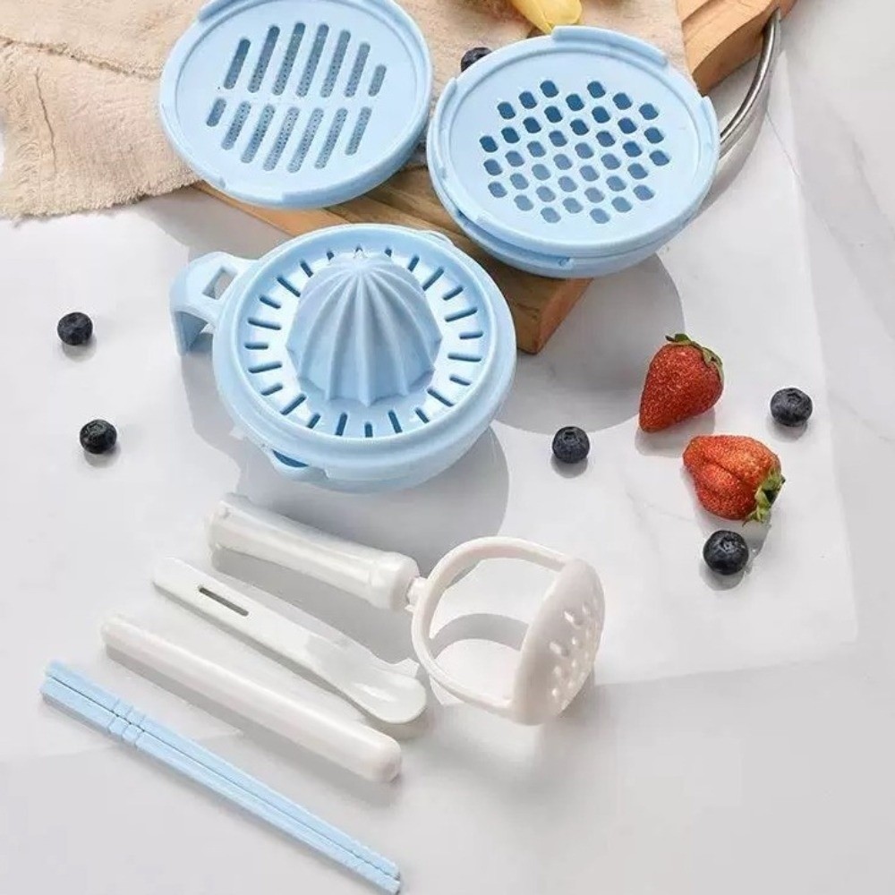 無地ベビーフードグラインディングボウル手作り多機能手動グライ - Baby Food Grinding Bowl のレビューと価格