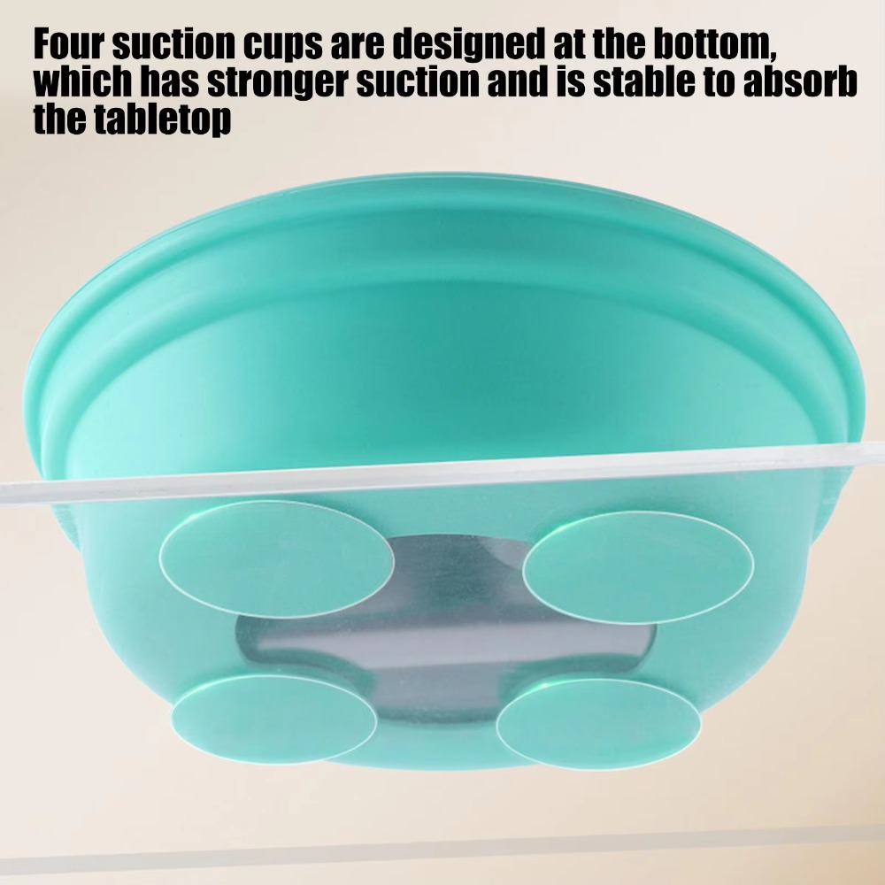 シリコン吸盤付きベビー用吸盤式ダイニングプレート、仕切り付き - Silicone Suction Bowl のレビューと価格