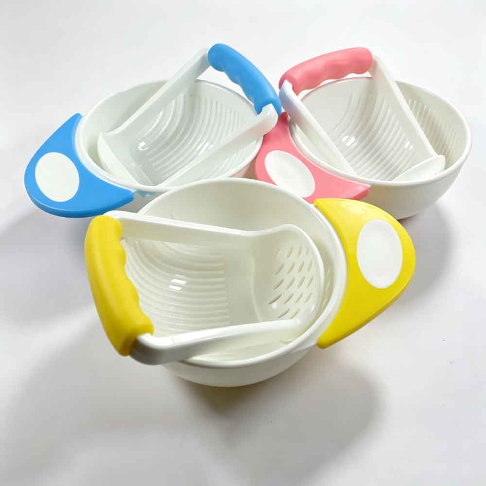 ベビー用食器 赤ちゃん用学習食器 ベビーフードミル 子供用食 - Baby Food Grinding Bowl のレビューと価格