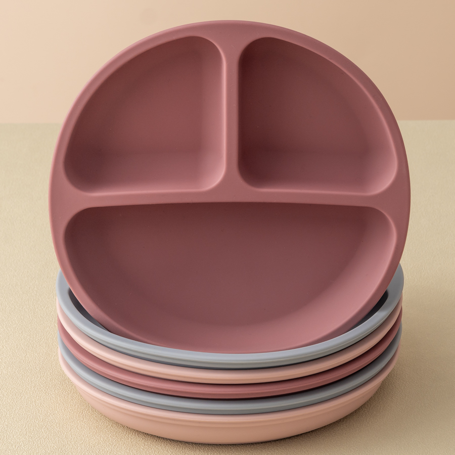 1 個ベビー吸盤シリコーンダイニングプレート BPA フリー - Silicone Suction Bowl のレビューと価格