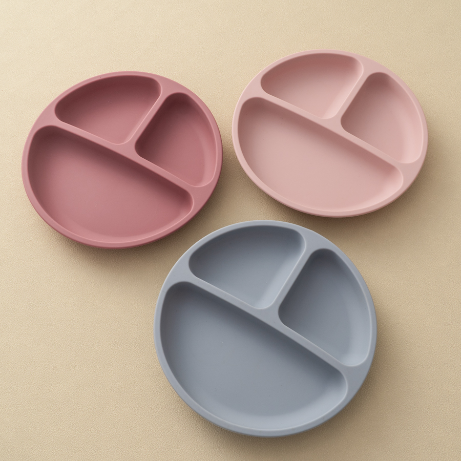 1 個ベビー吸盤シリコーンダイニングプレート BPA フリー - Silicone Suction Bowl のレビューと価格