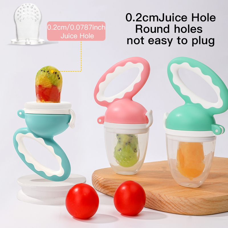 サメの形をした幼児用ベビーフードフルーツ＆野菜フィーダー、中 - Baby Food Yummy のレビューと価格