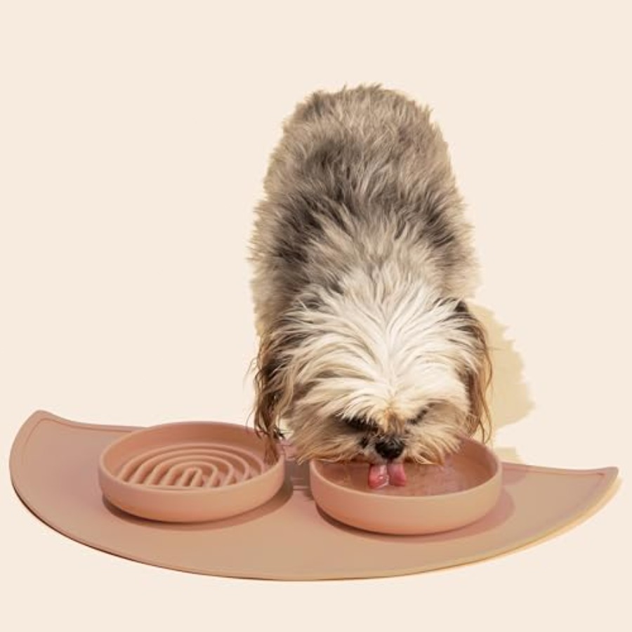 スローフィーダー犬用ボウル - 小型シリコン製スローフィーダ - Silicone Suction Bowl のレビューと価格