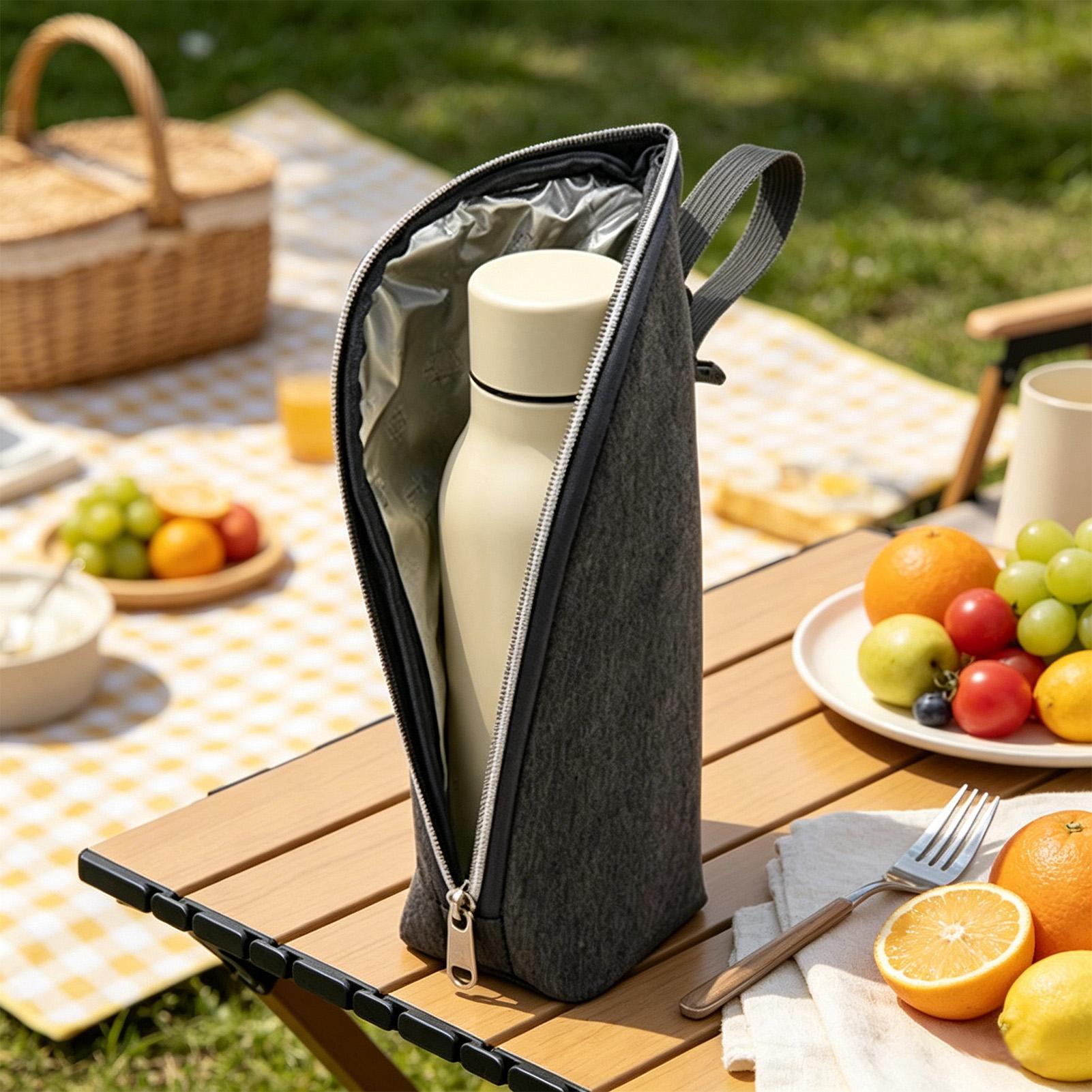 ジッパー付き保温水筒ホルダー 軽量断熱ポーチ 旅行、ハイキン - Baby Food Warmer Portable のレビューと価格
