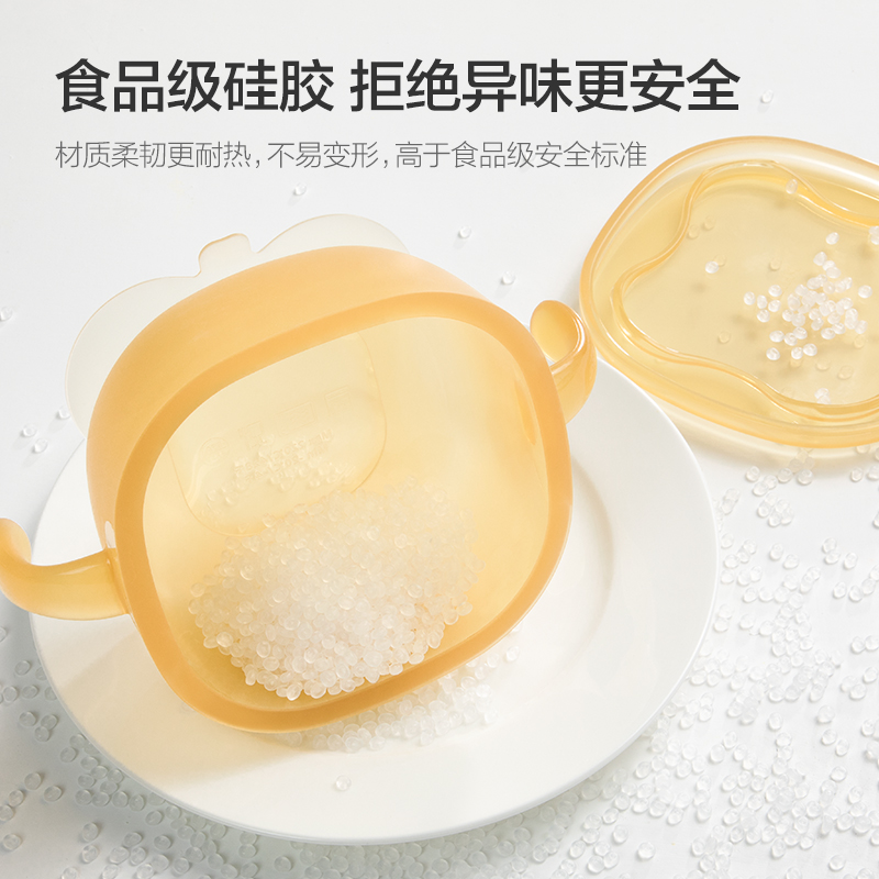 シリコン製の食品容器,シリカゲル,大きな吸引力,子供用食器 - Silicone Suction Bowl のレビューと価格
