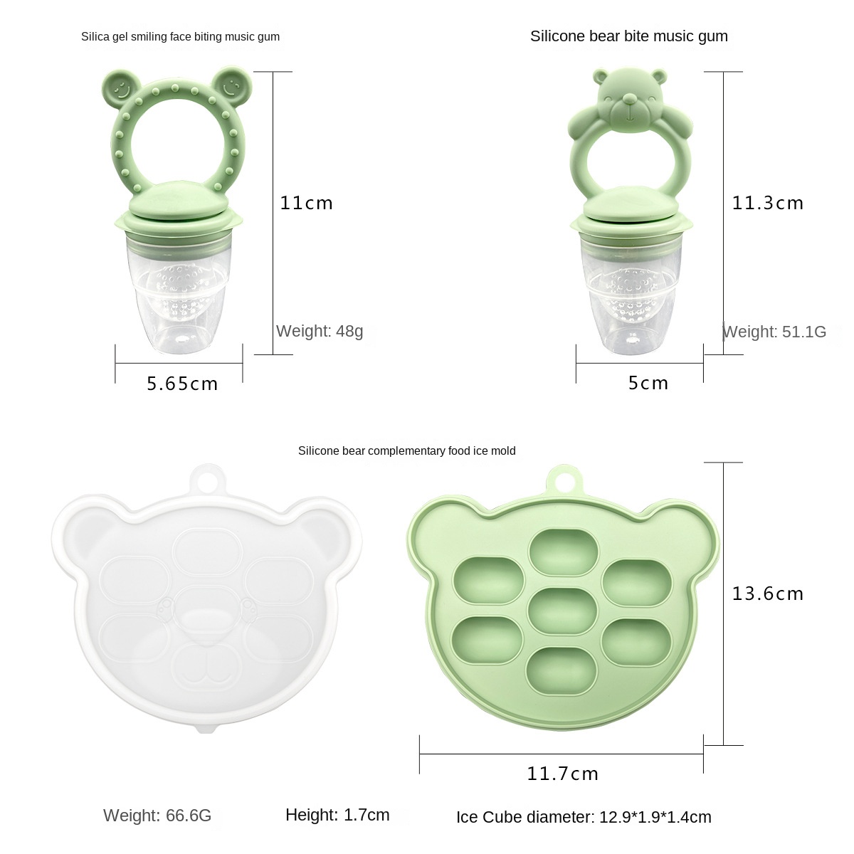 赤ちゃん用シリコン歯がためリング,食品グレード,環境にやさし - Baby Food Guide のレビューと価格
