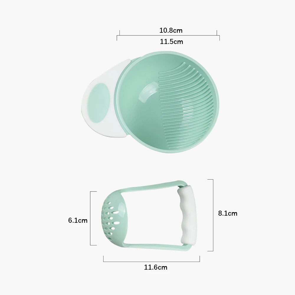 ベビー補助食品粉砕ボウルベビー手動グラインダー子供用フルーツ - Baby Food Grinding Bowl のレビューと価格